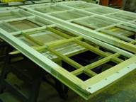 Repairs    to french doors and sash windows. The original early Georgian glass was only 1mm thick